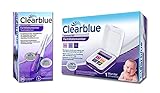 Clearblue Advanced Fertilitätsmonitor Vorteilspack + Clearblue Fertilitätsmonitor Teststäbchen 20+4 + 5 Schwangerschaftstests