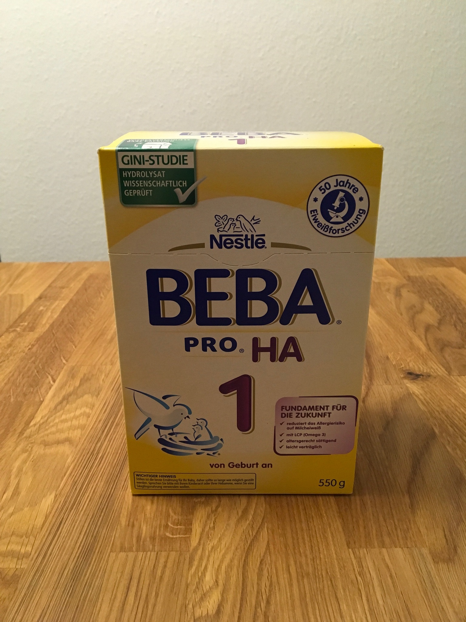 Zum Start: Beba HA Pre 1